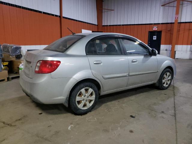 KNADH4B32B6712208 - 2011 KIA RIO BASE SILVER photo 3