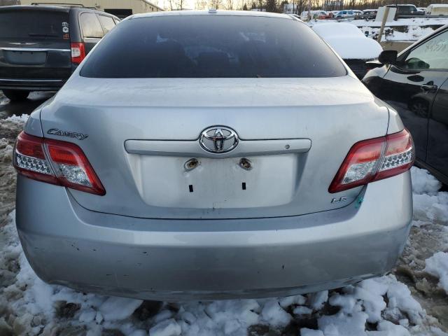 4T1BF3EK0BU154900 - 2011 TOYOTA CAMRY BASE SILVER photo 6