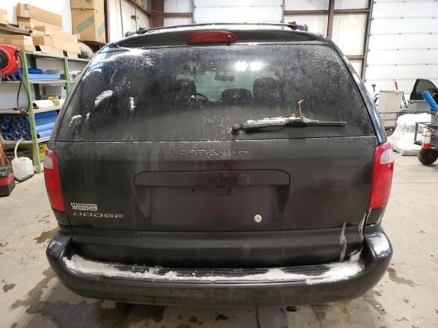 1D4GP25R26B513487 - 2006 DODGE CARAVAN SE BLACK photo 6