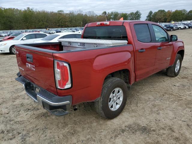 1GTG5AEA7F1142551 - 2015 GMC CANYON MAROON photo 4