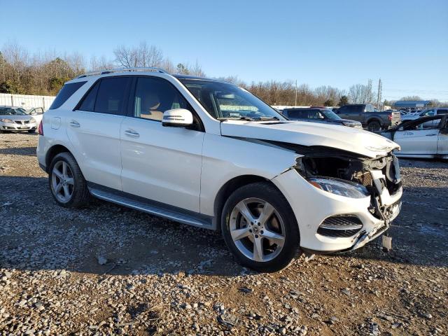 4JGDA5JB1HA942474 - 2017 MERCEDES-BENZ GLE 350 WHITE photo 4