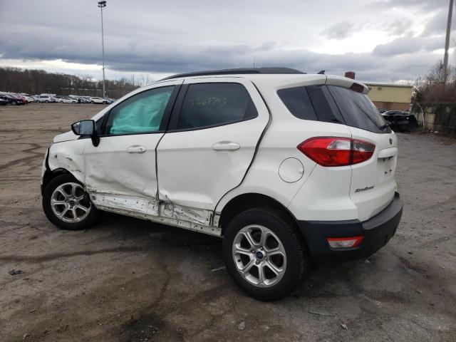 MAJ3P1TE9JC239641 - 2018 FORD ECOSPORT SE WHITE photo 2