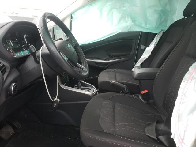 MAJ3P1TE9JC239641 - 2018 FORD ECOSPORT SE WHITE photo 7