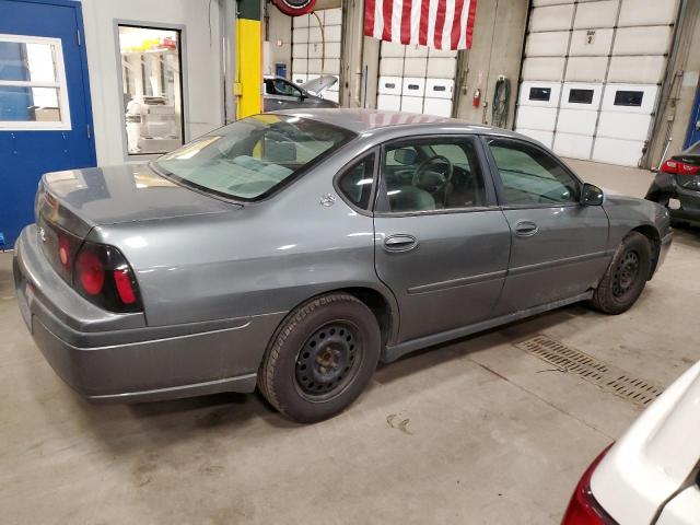 2G1WF52E349334283 - 2004 CHEVROLET IMPALA GRAY photo 3