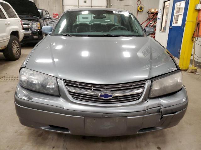 2G1WF52E349334283 - 2004 CHEVROLET IMPALA GRAY photo 5