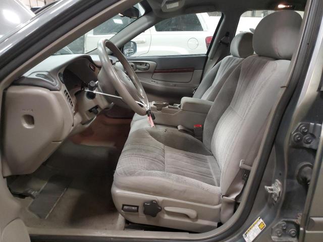 2G1WF52E349334283 - 2004 CHEVROLET IMPALA GRAY photo 7