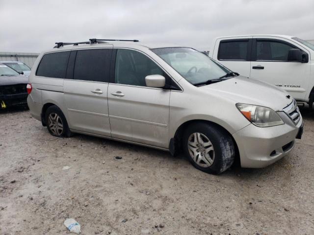 5FNRL384X7B132279 - 2007 HONDA ODYSSEY EX GRAY photo 4