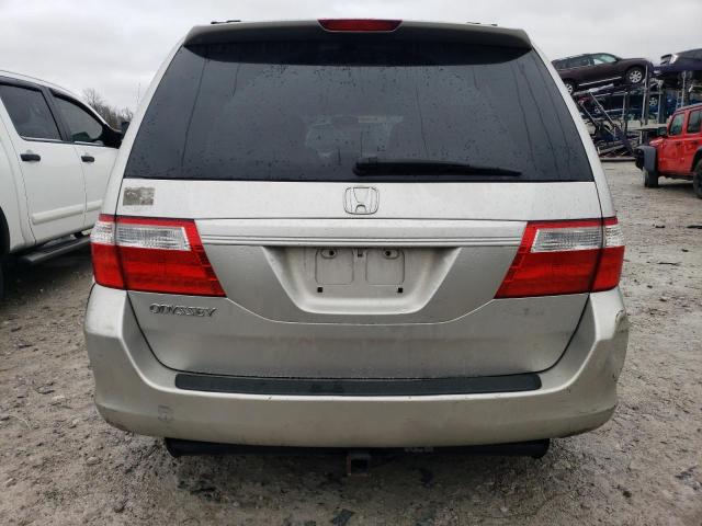 5FNRL384X7B132279 - 2007 HONDA ODYSSEY EX GRAY photo 6