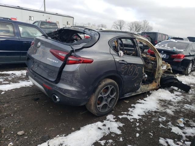 ZASFAKPN4J7B77347 - 2018 ALFA ROMEO STELVIO SPORT Verbrannt Foto 3