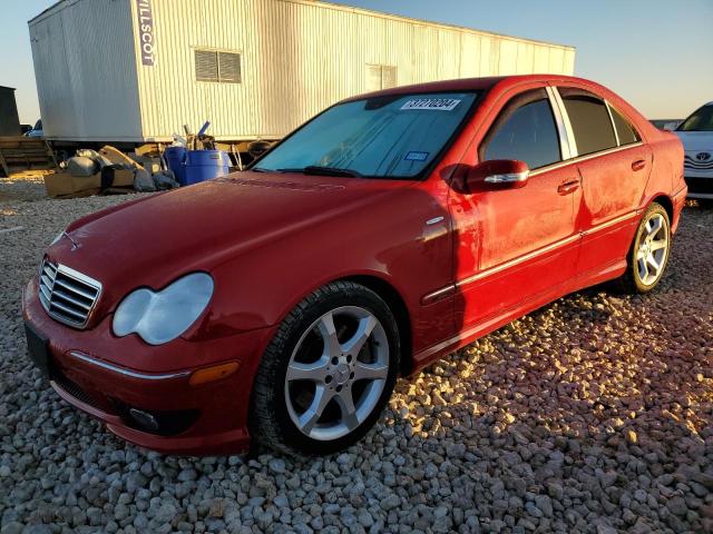 WDBRF52H97F874598 - 2007 MERCEDES-BENZ C 230 RED photo 1