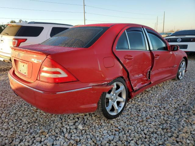 WDBRF52H97F874598 - 2007 MERCEDES-BENZ C 230 RED photo 3