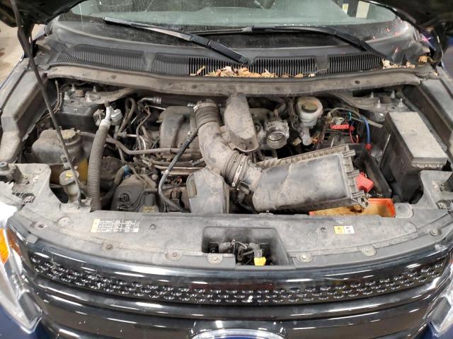 1FM5K8AR4DGC07107 - 2013 FORD EXPLORER POLICE INTERCEPTOR أزرق صورة 11