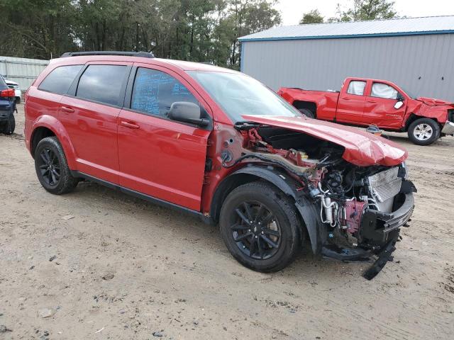 3C4PDCAB3LT238209 - 2020 DODGE JOURNEY SE RED photo 4