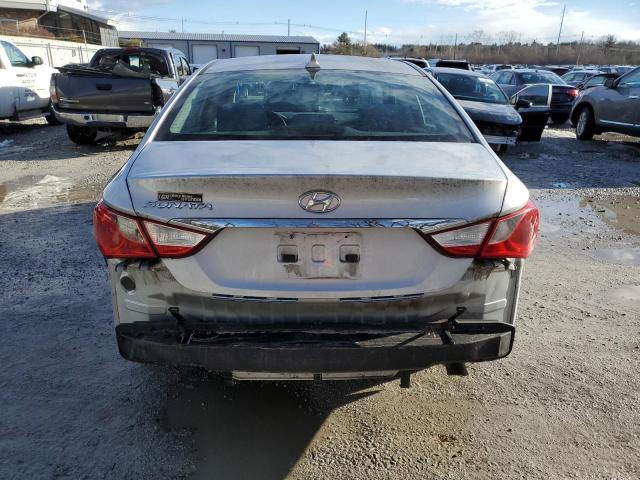 5NPEB4AC9BH077696 - 2011 HYUNDAI SONATA GLS SILVER photo 6