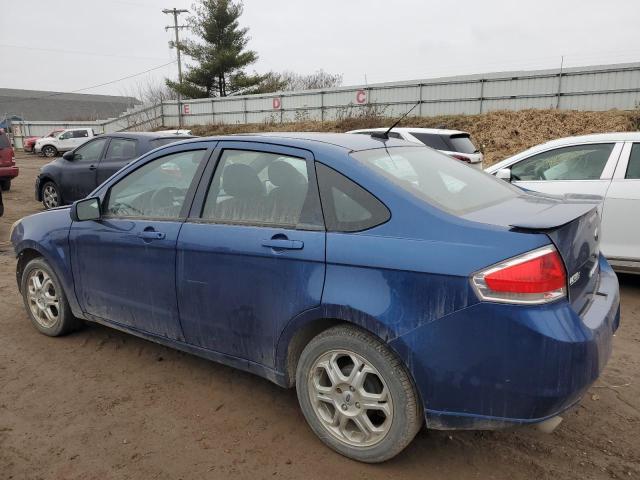 1FAHP36NX9W263292 - 2009 FORD FOCUS SES BLUE photo 2