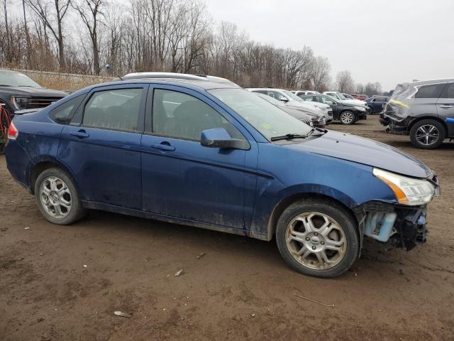 1FAHP36NX9W263292 - 2009 FORD FOCUS SES BLUE photo 4