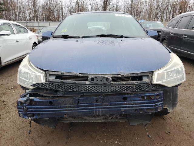 1FAHP36NX9W263292 - 2009 FORD FOCUS SES BLUE photo 5