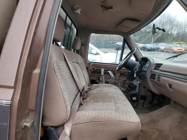 1FTEF15H7NNA95448 - 1992 FORD F150 BROWN photo 10