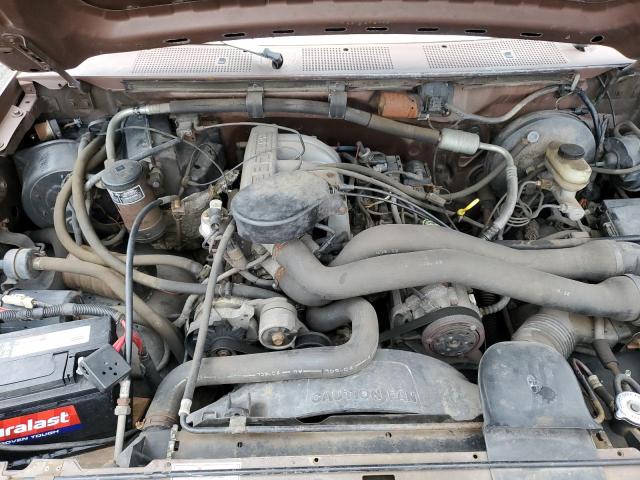 1FTEF15H7NNA95448 - 1992 FORD F150 BROWN photo 11