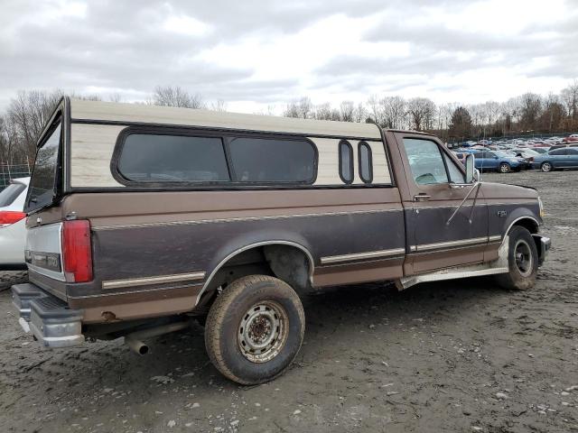 1FTEF15H7NNA95448 - 1992 FORD F150 BROWN photo 3