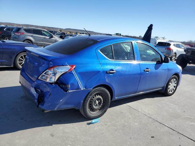 3N1CN7AP8FL818285 - 2015 NISSAN VERSA S BLUE photo 3