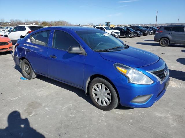 3N1CN7AP8FL818285 - 2015 NISSAN VERSA S BLUE photo 4