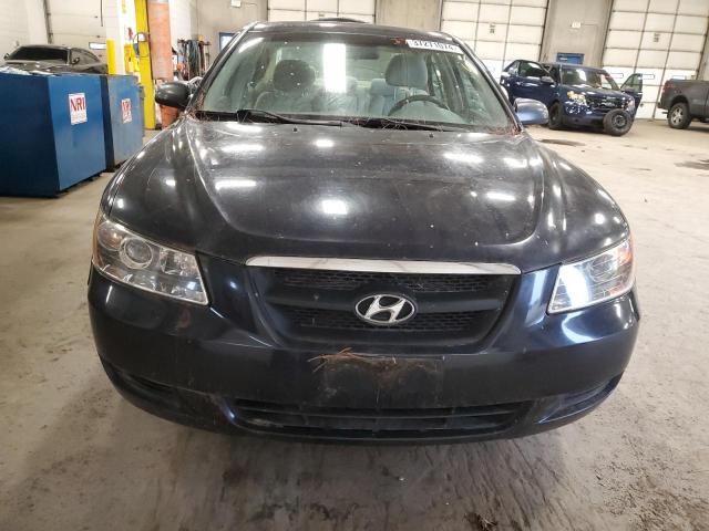 5NPET46F58H305122 - 2008 HYUNDAI SONATA GLS BLUE photo 5