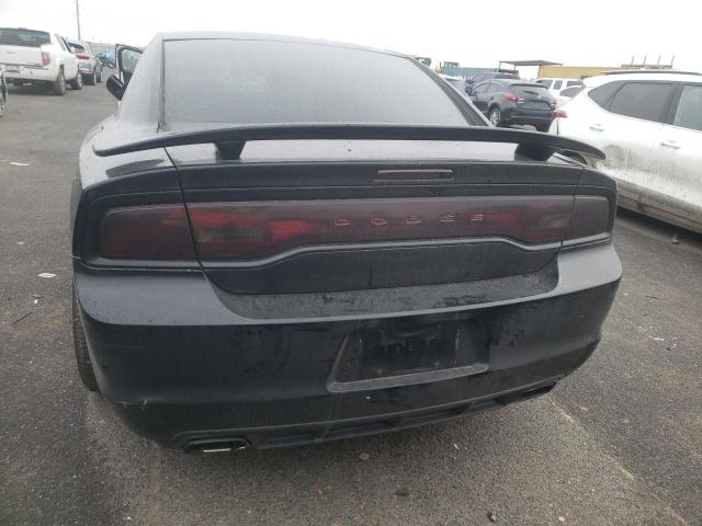 2C3CDXBG1DH628448 - 2013 DODGE CHARGER SE BLACK photo 6