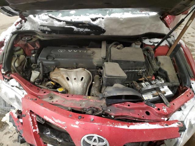 4T1BE46K67U147996 - 2007 TOYOTA CAMRY CE RED photo 11