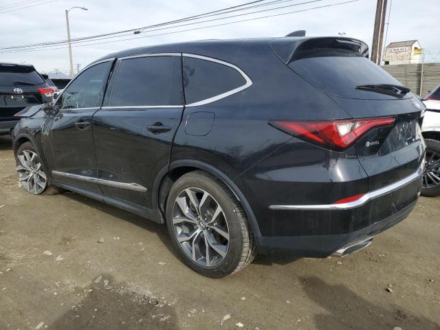 5J8YE1H43NL006304 - 2022 ACURA MDX TECHNOLOGY BLACK photo 2