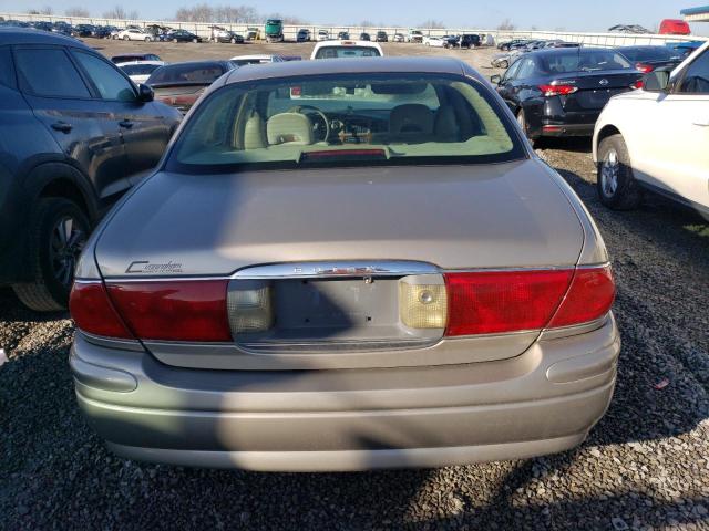 1G4HP54K414252296 - 2001 BUICK LESABRE CUSTOM BEIGE photo 6