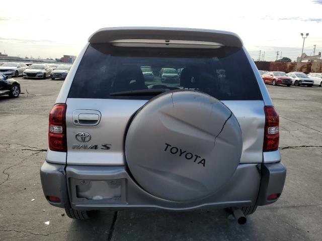 JTEGD20V640012696 - 2004 TOYOTA RAV4 SILVER photo 6