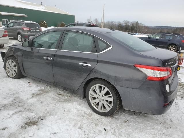 3N1AB7AP7DL701293 - 2013 NISSAN SENTRA S GRAY photo 2