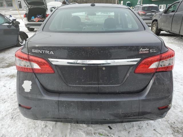 3N1AB7AP7DL701293 - 2013 NISSAN SENTRA S GRAY photo 6