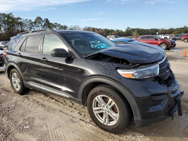 1FMSK7DH0MGA81568 - 2021 FORD EXPLORER XLT BLACK photo 4