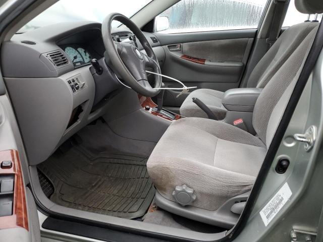 JTDBR32E042020008 - 2004 TOYOTA COROLLA CE SILVER photo 7