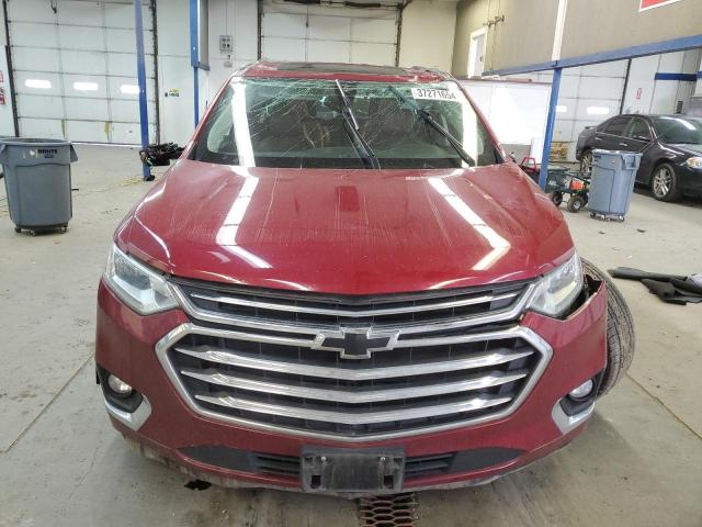 1GNEVJKW4KJ127935 - 2019 CHEVROLET TRAVERSE HIGH COUNTRY MAROON photo 5