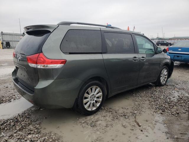 5TDDK3DC3ES089178 - 2014 TOYOTA SIENNA XLE GREEN photo 3