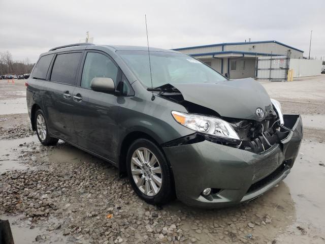 5TDDK3DC3ES089178 - 2014 TOYOTA SIENNA XLE GREEN photo 4