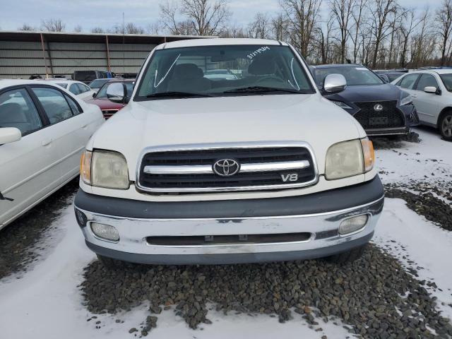 5TBRT3417YS119457 - 2000 TOYOTA TUNDRA ACCESS CAB თეთრი ფოტო 5