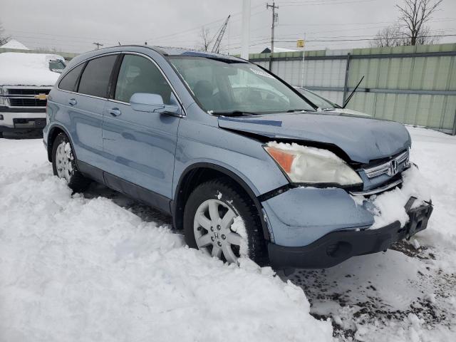 5J6RE48749L054912 - 2009 HONDA CR-V EXL BLUE photo 4