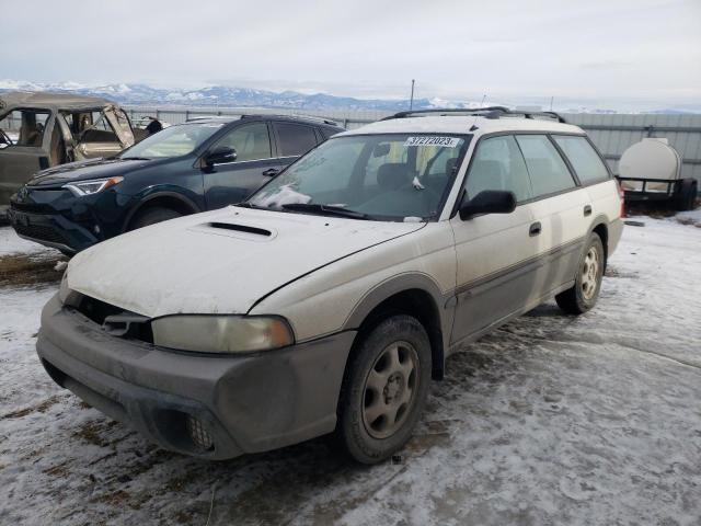 4S3BG6857V7632774 - 1997 SUBARU LEGACY OUTBACK WHITE photo 1