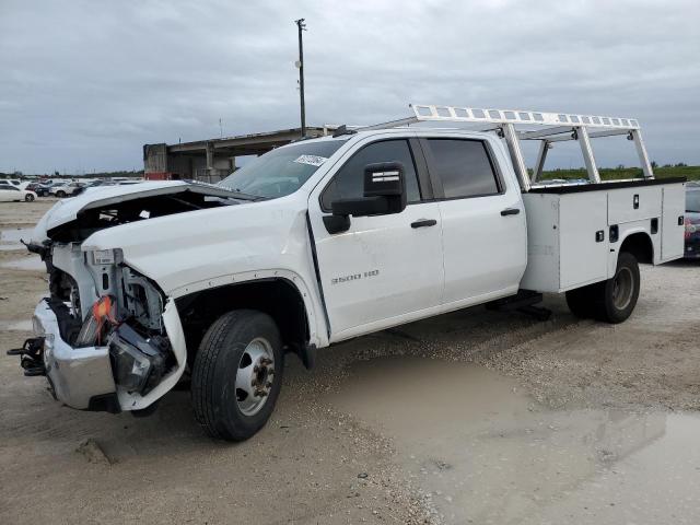 1GB4WREY4MF217996 - 2021 CHEVROLET SILVERADO C3500 WHITE photo 1