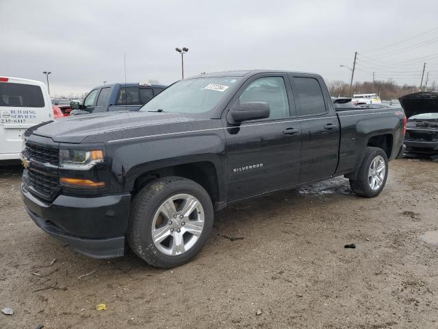 1GCVKPEC6HZ303061 - 2017 CHEVROLET SILVERADO K1500 CUSTOM BLACK photo 1