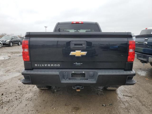 1GCVKPEC6HZ303061 - 2017 CHEVROLET SILVERADO K1500 CUSTOM BLACK photo 6