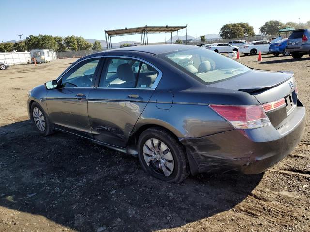 1HGCP2F30BA079478 - 2011 HONDA ACCORD LX GRAY photo 2