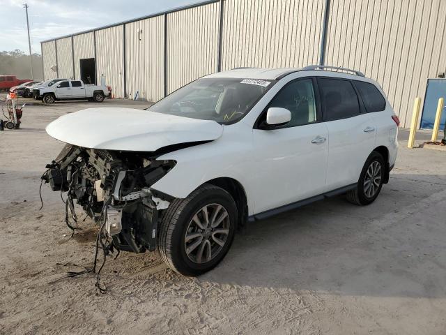 5N1AR2MN8GC665650 - 2016 NISSAN PATHFINDER S WHITE photo 1