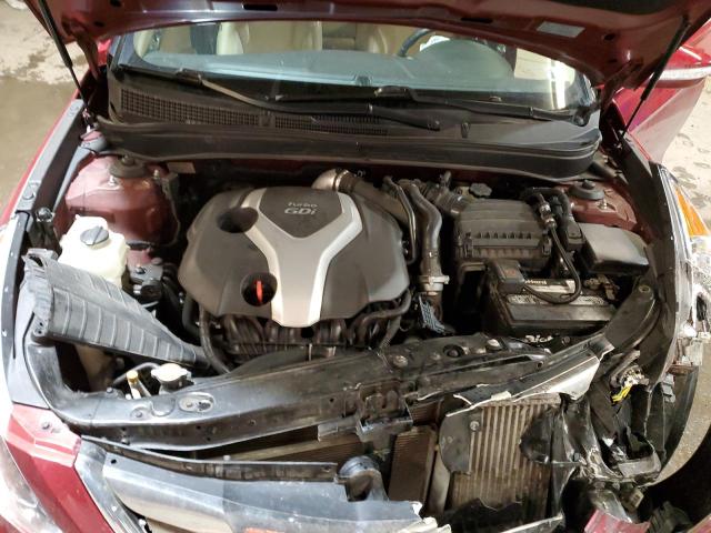 5NPEC4AB9CH428693 - 2012 HYUNDAI SONATA SE MAROON photo 11