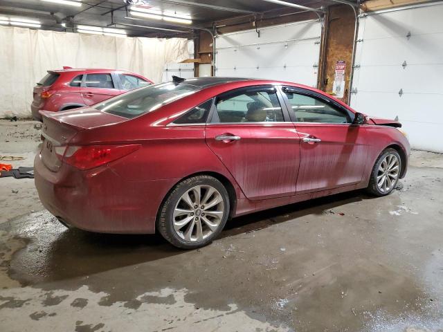 5NPEC4AB9CH428693 - 2012 HYUNDAI SONATA SE MAROON photo 3