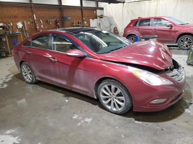 5NPEC4AB9CH428693 - 2012 HYUNDAI SONATA SE MAROON photo 4